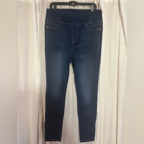 Seven7 Blue Jeggings High-Rise Stretch - Picture 2 of 8